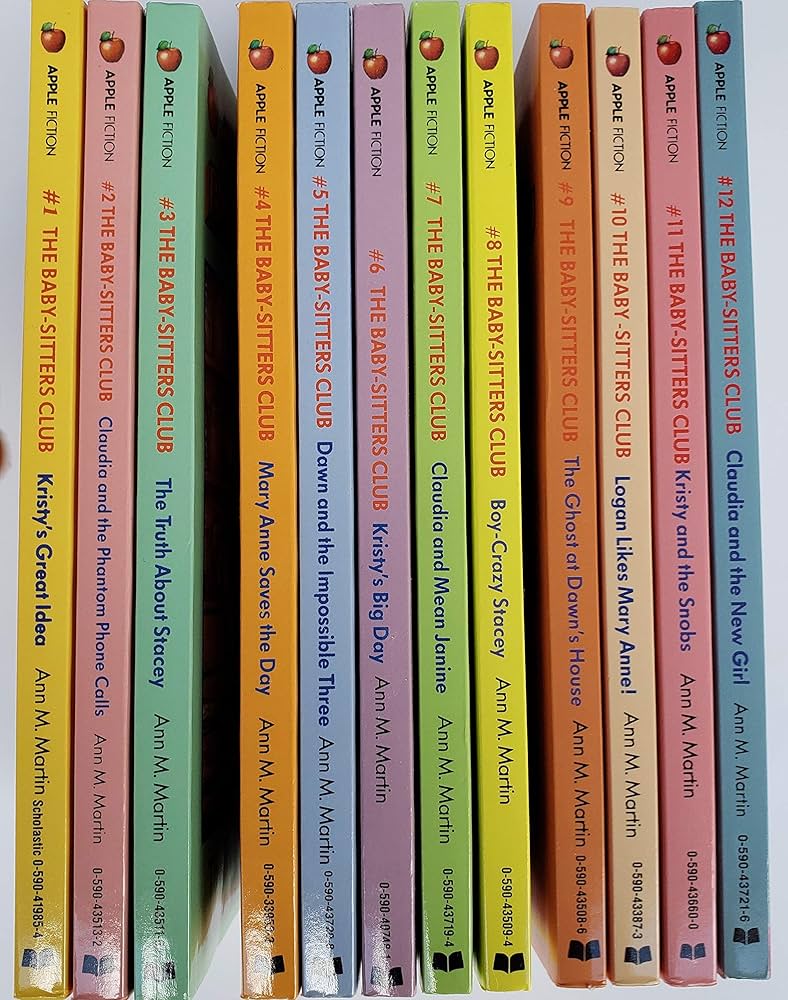 Baby-Sitters Club SET: Books 1-12: Ann M. Martin: 9780054563409